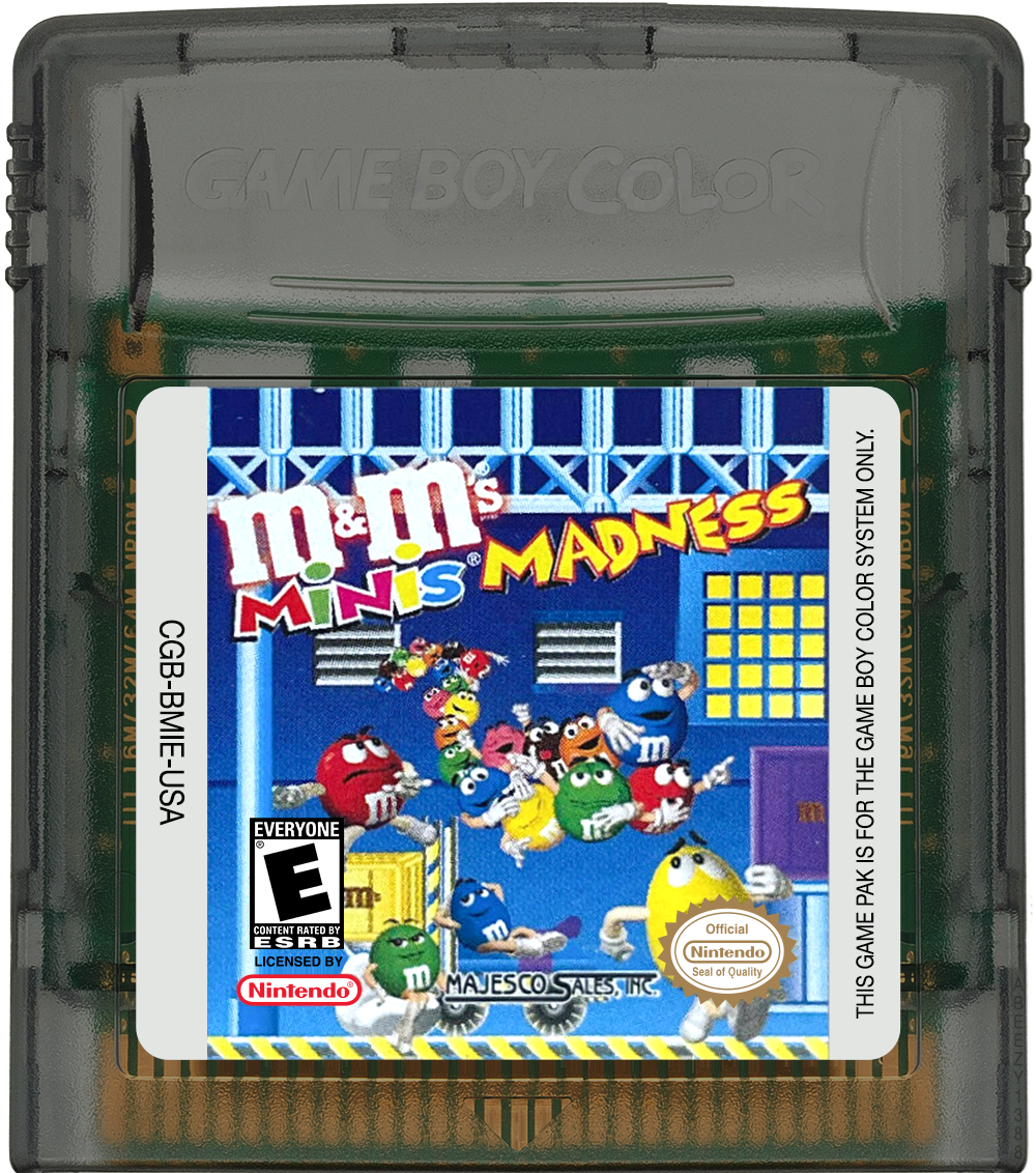 M&amp;M's Minis Madness Cartridge Label