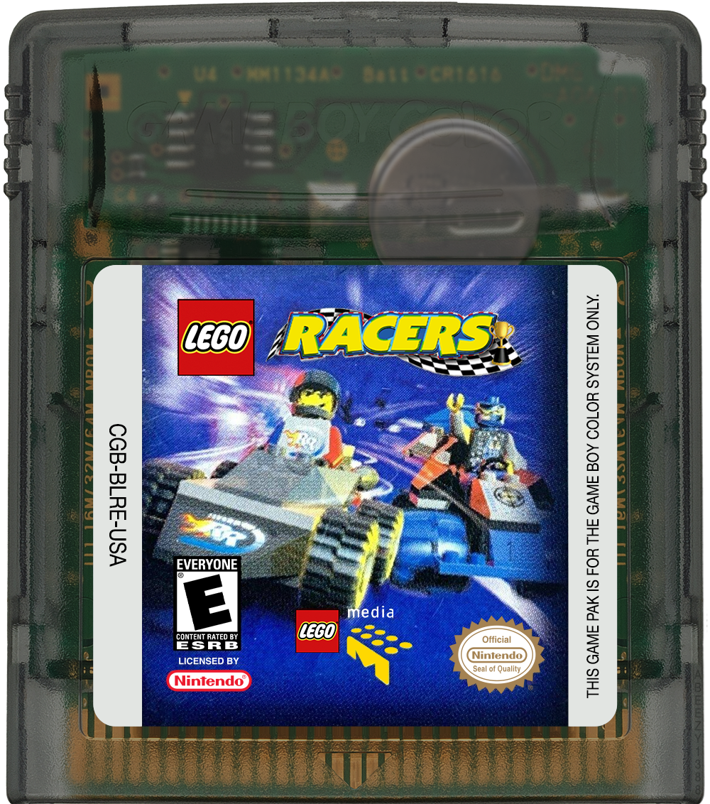 LEGO Racers Cartridge Label