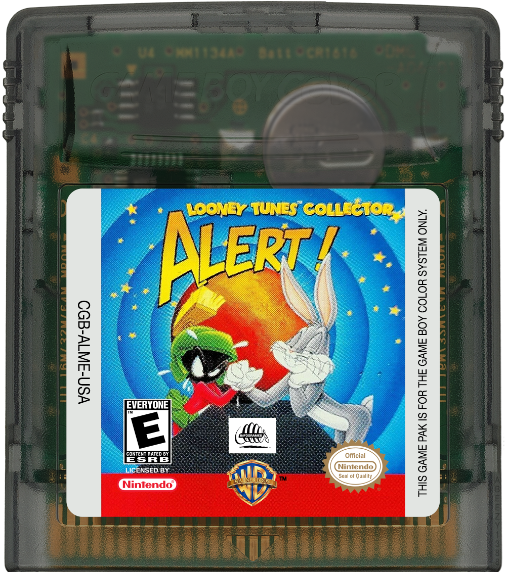Looney Tunes Collector - Alert! Cartridge Label