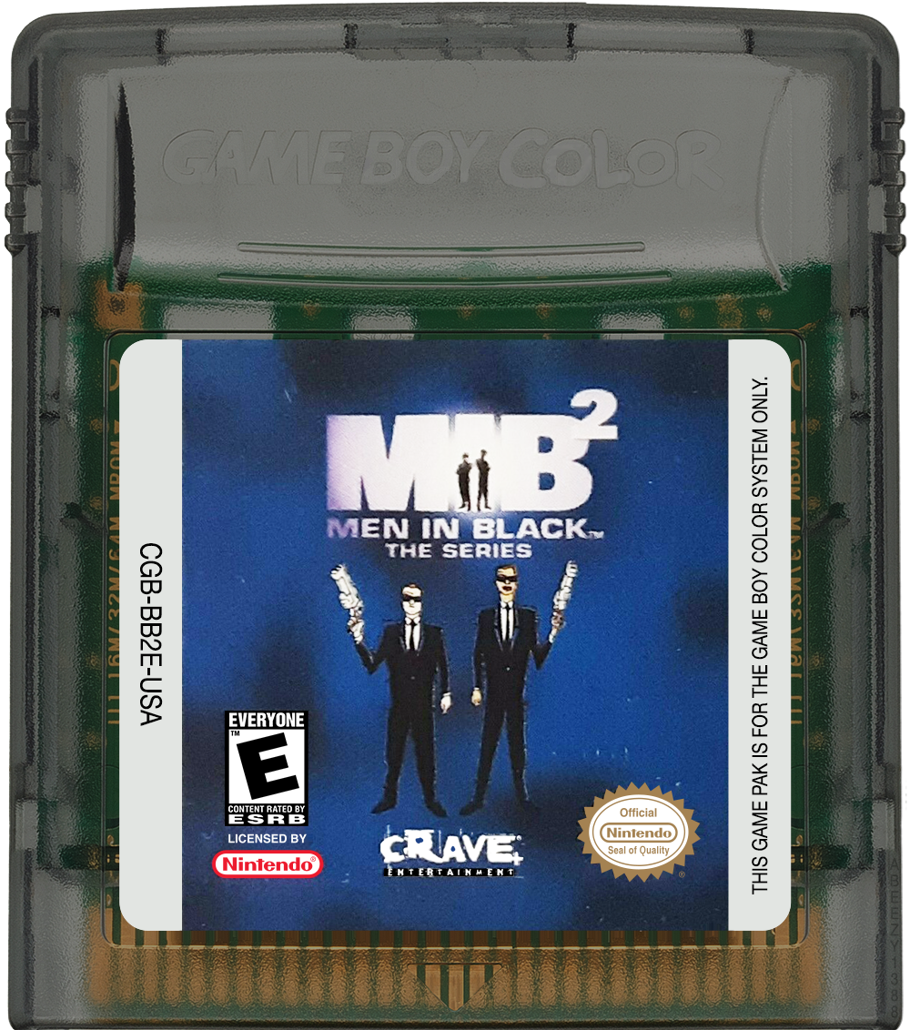 Men in Black 2 - The Series Cartridge Label
