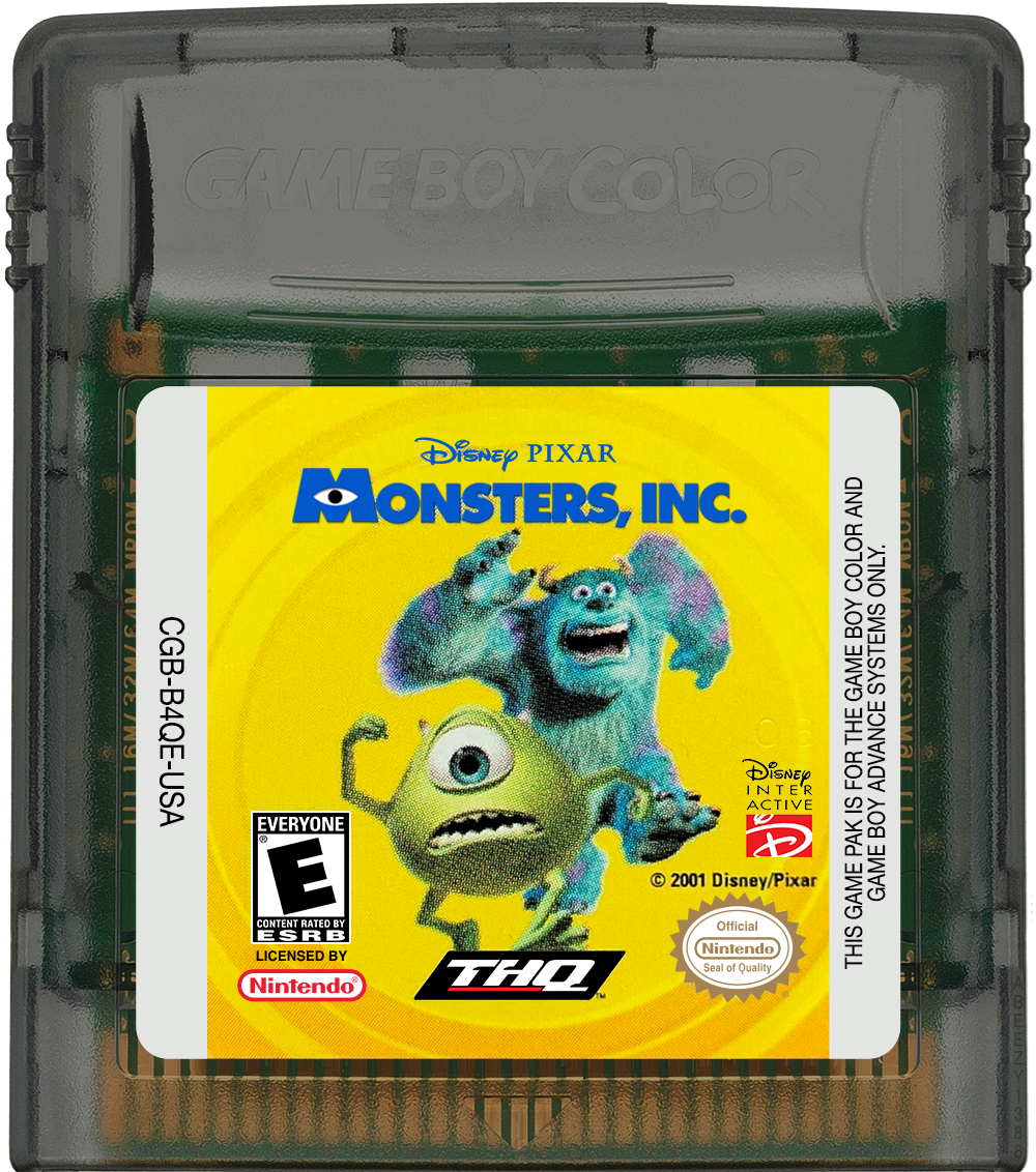 Monsters, Inc. Cartridge Label