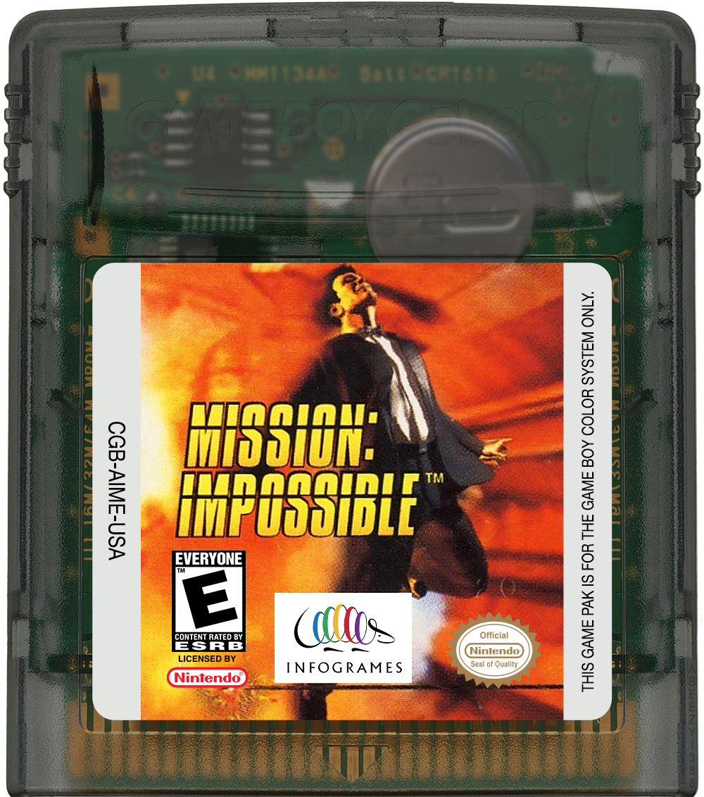 Mission - Impossible Cartridge Label