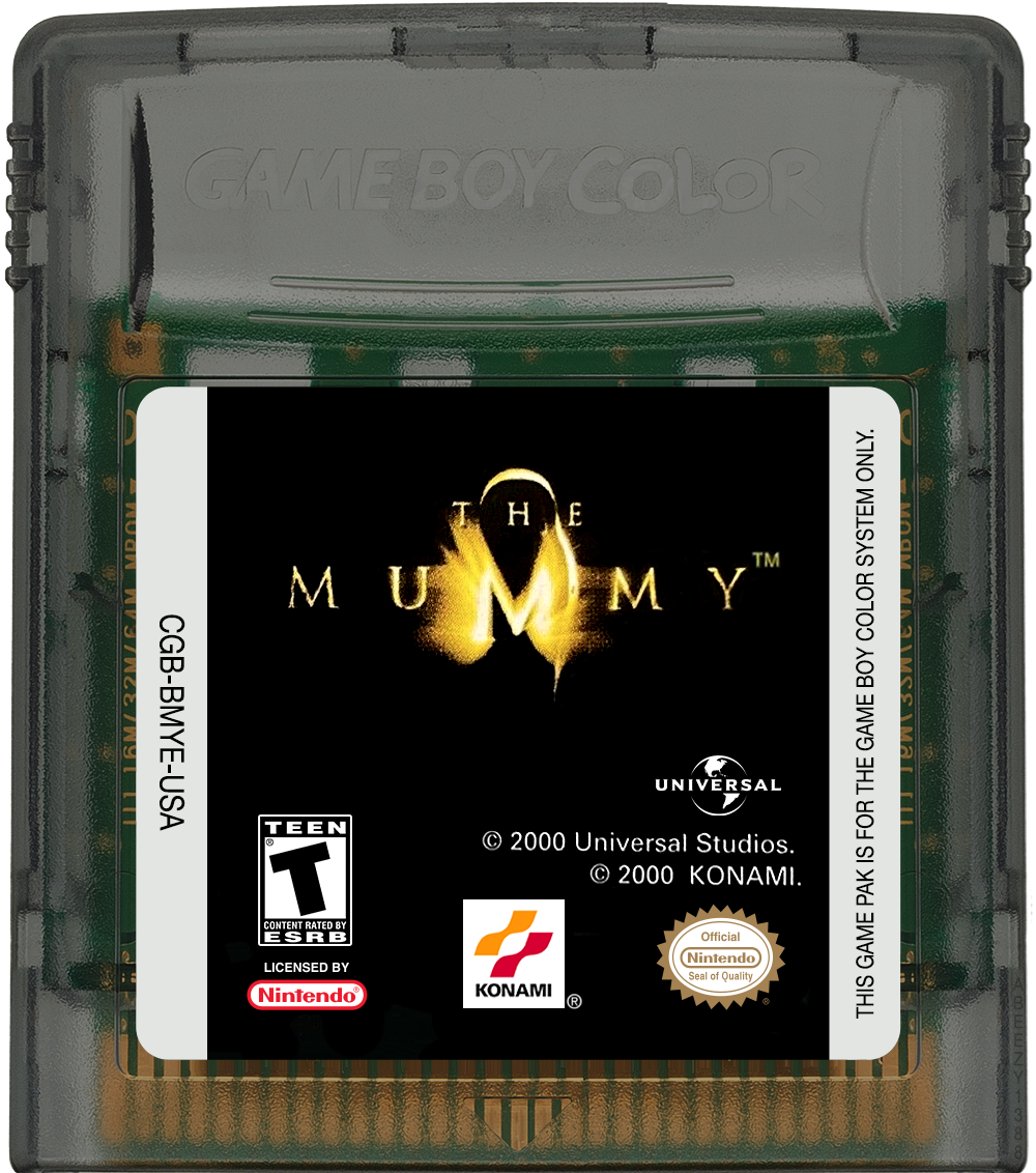 Mummy, The Cartridge Label