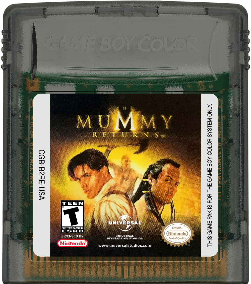 Mummy Returns, The Cartridge Label