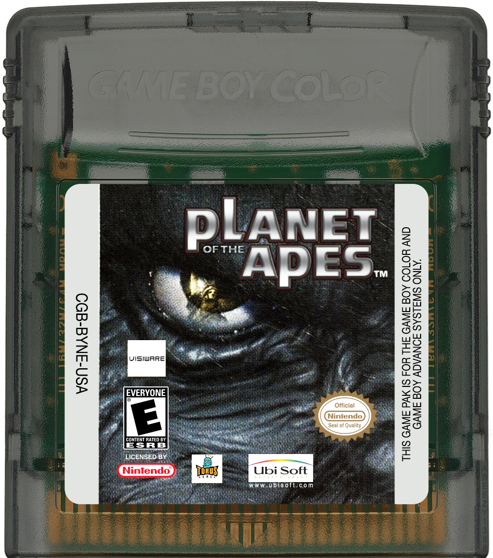 Planet of the Apes Cartridge Label