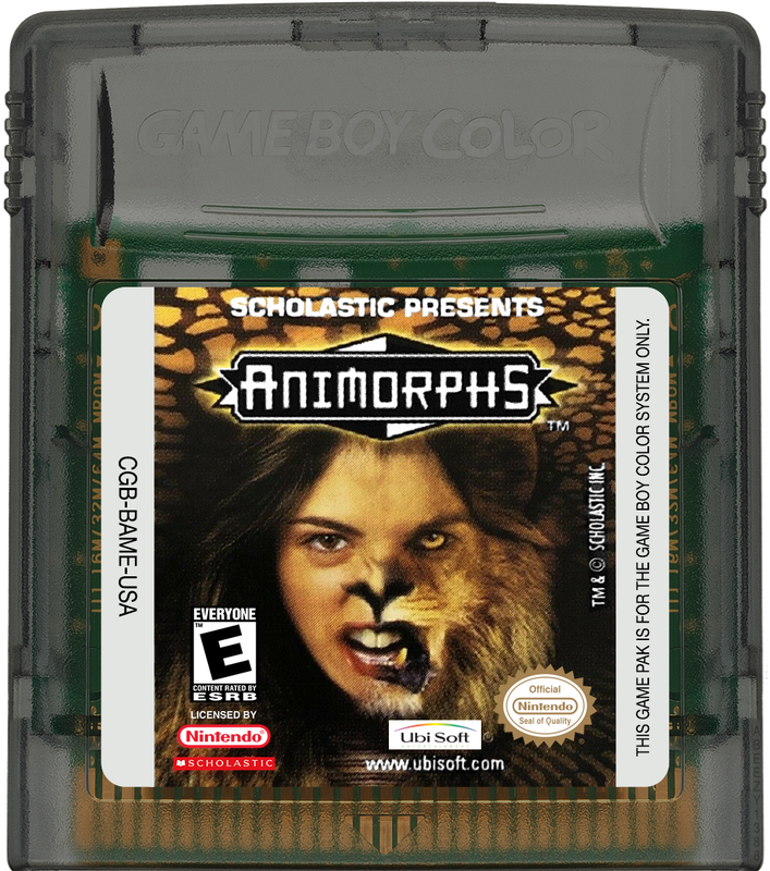 Animorphs Cartridge Label