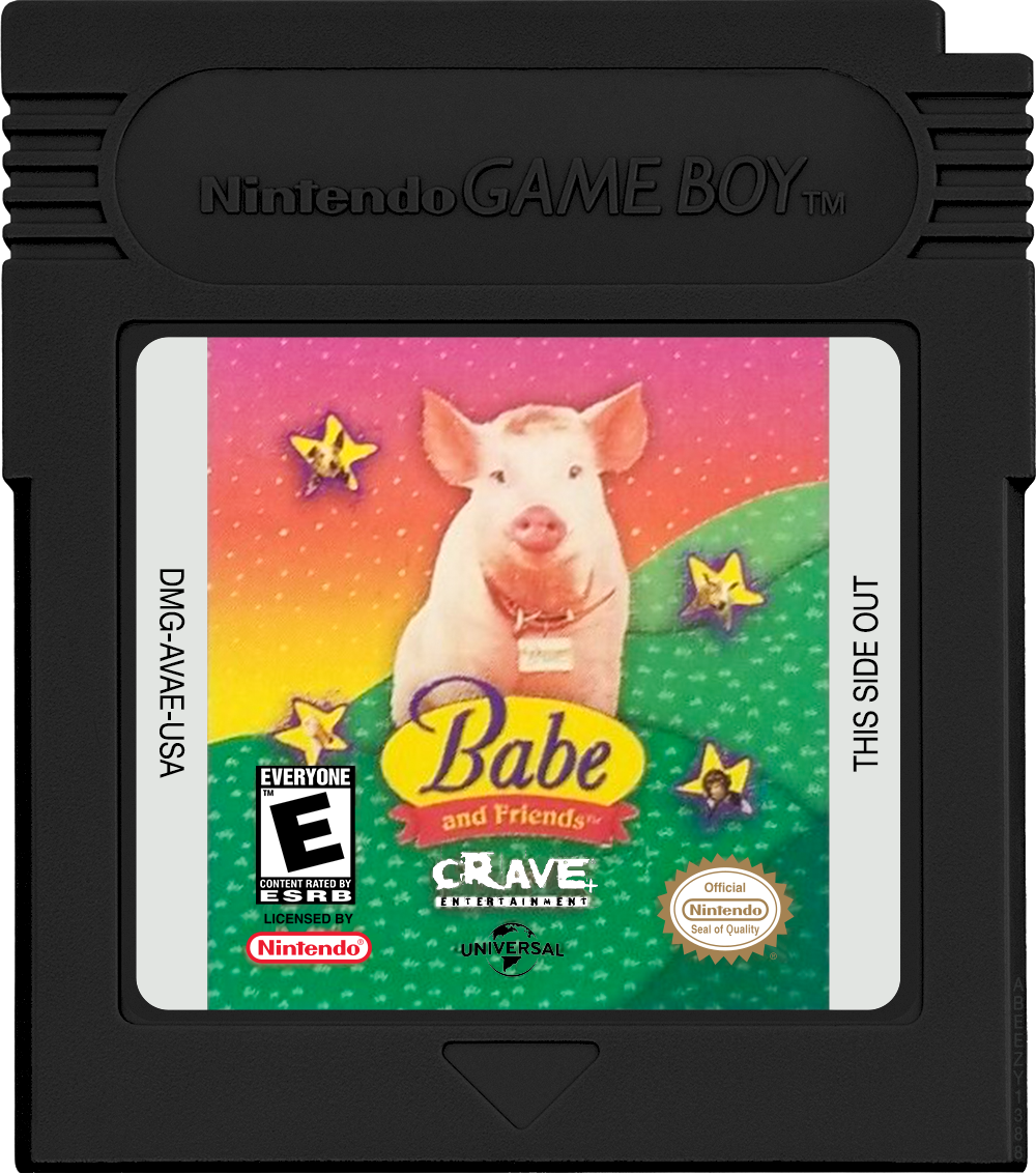 Babe and Friends Cartridge Label