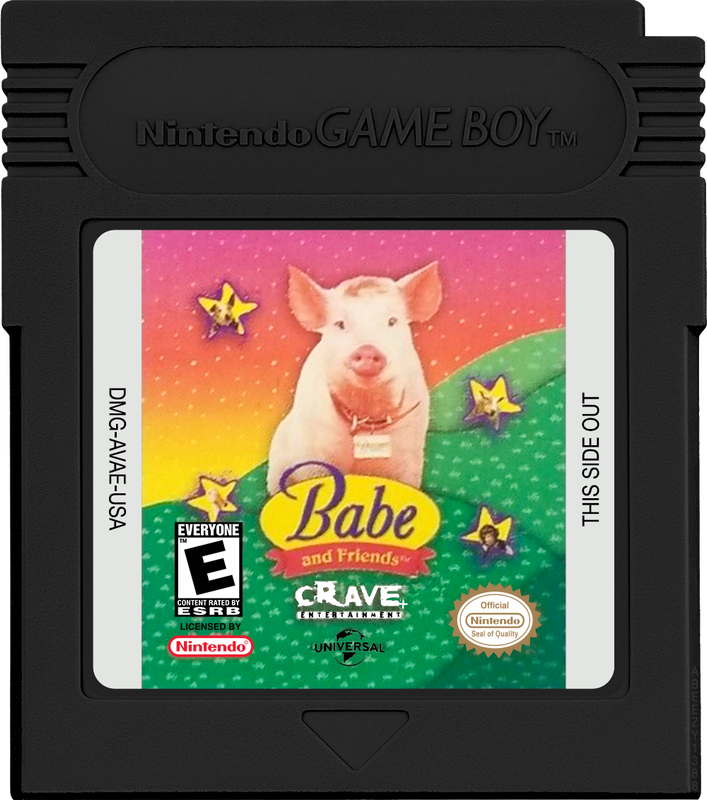 Babe and Friends Cartridge Label