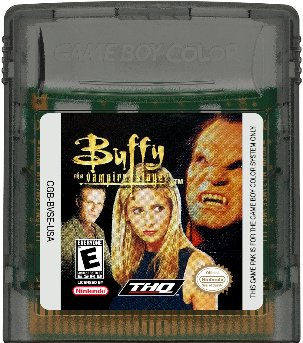 Buffy the Vampire Slayer Cartridge Label