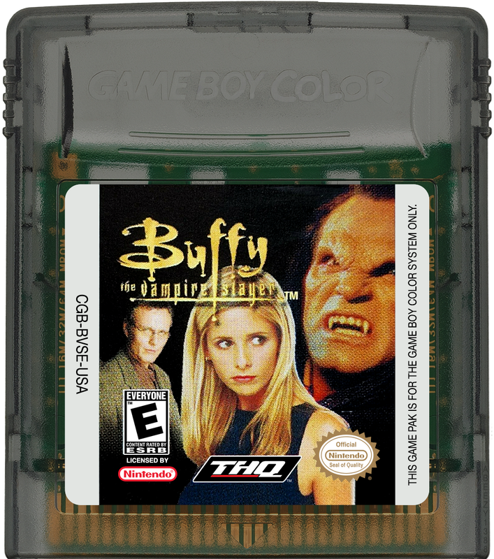 Buffy the Vampire Slayer Cartridge Label