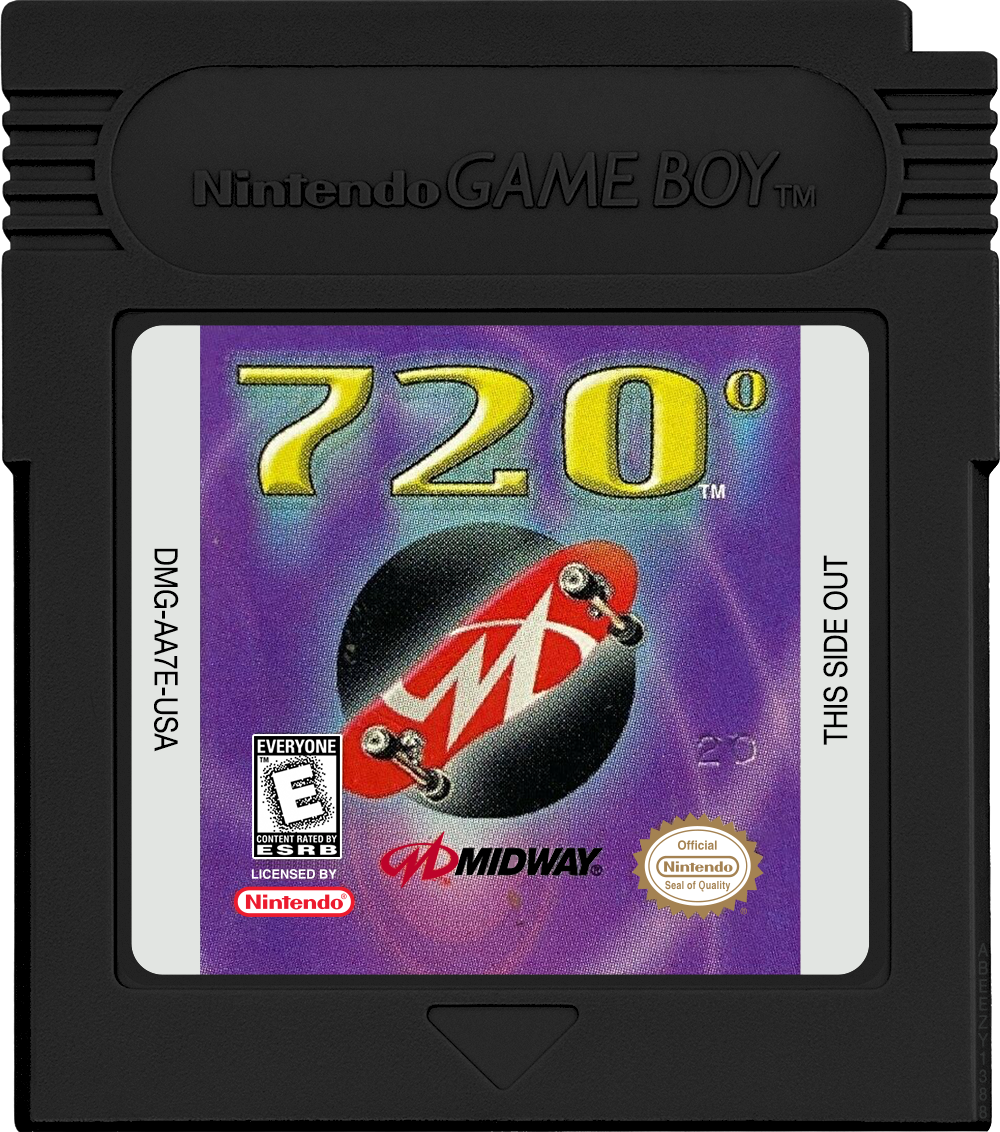 720 Degrees Cartridge Label