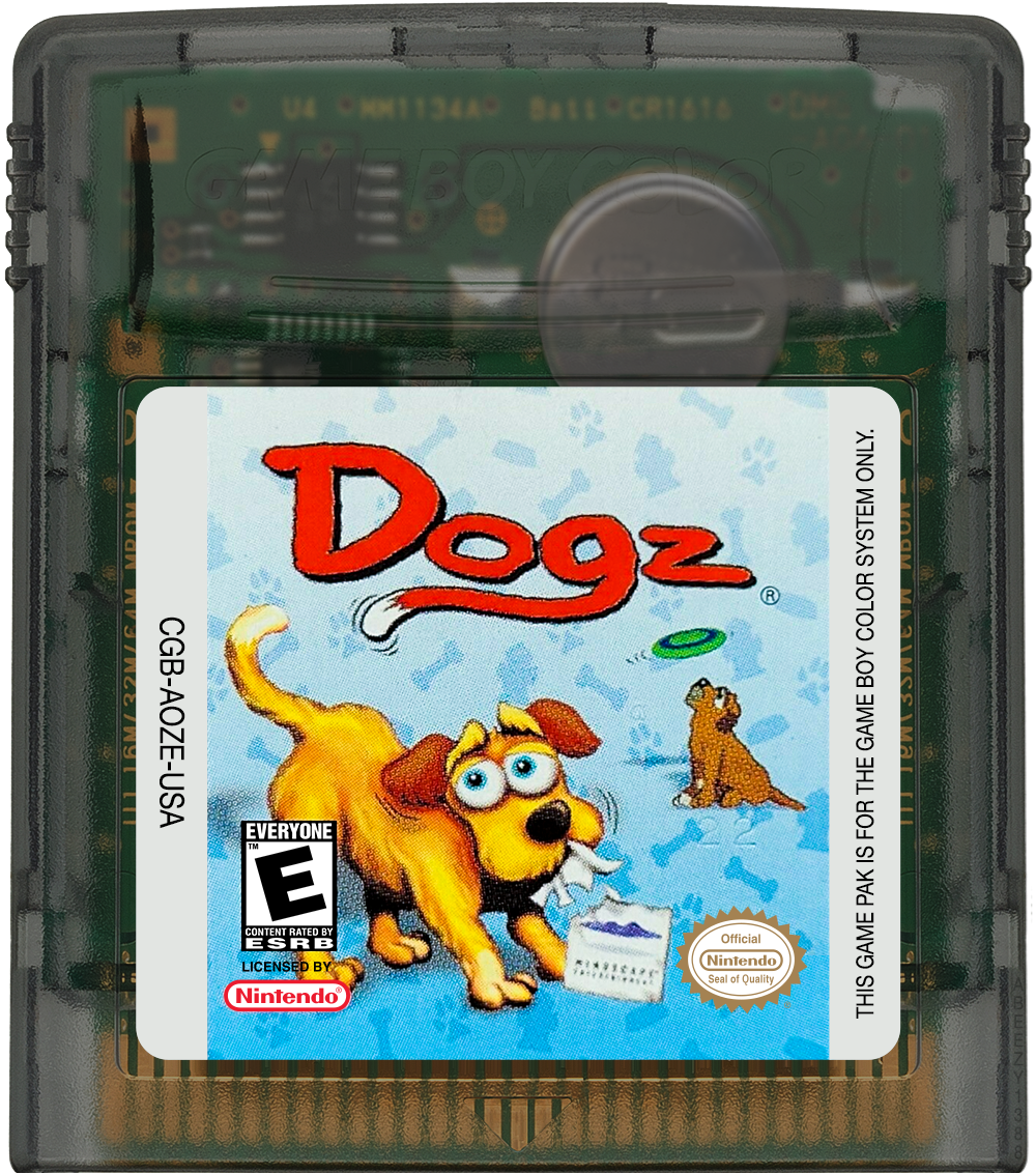 Dogz Cartridge Label