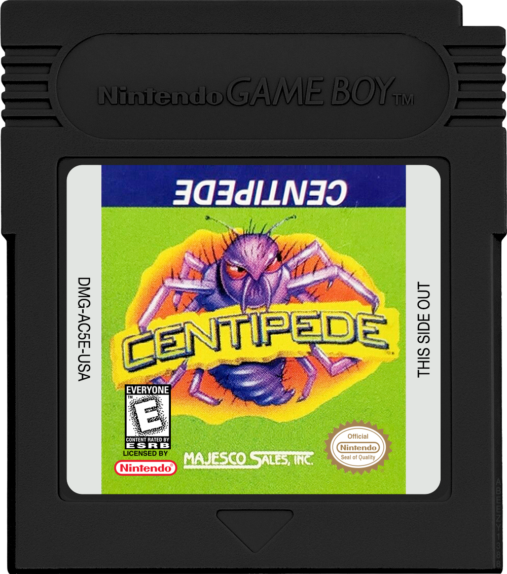 Centipede Cartridge Label
