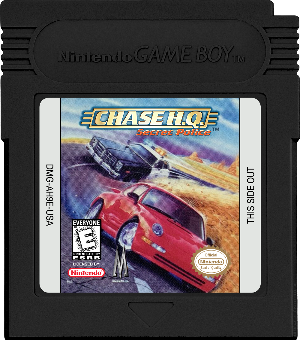 Chase H.Q. - Secret Police Cartridge Label
