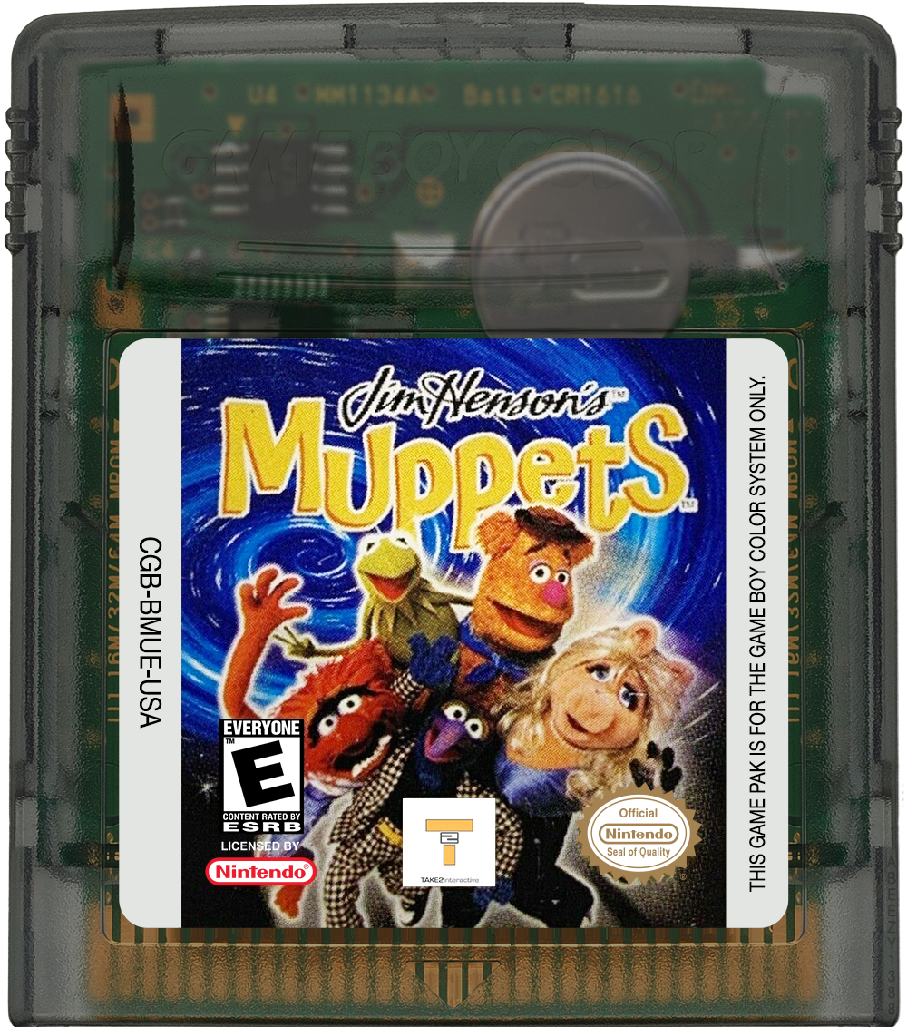 Jim Henson's Muppets Cartridge Label