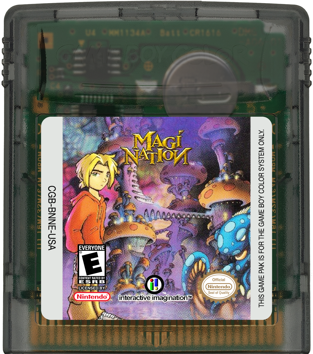 Magi Nation Cartridge Label