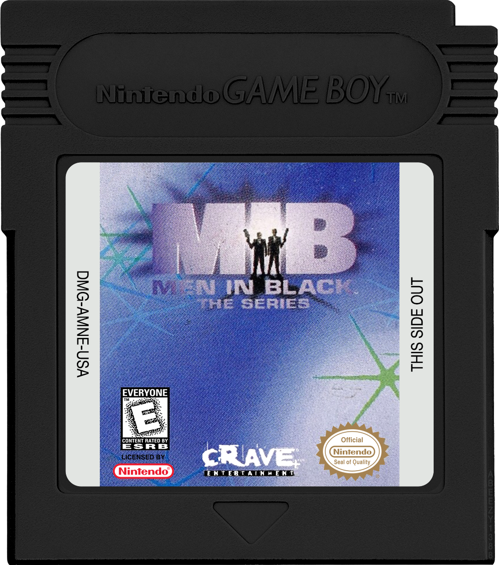 Men in Black - The Series Cartridge Label