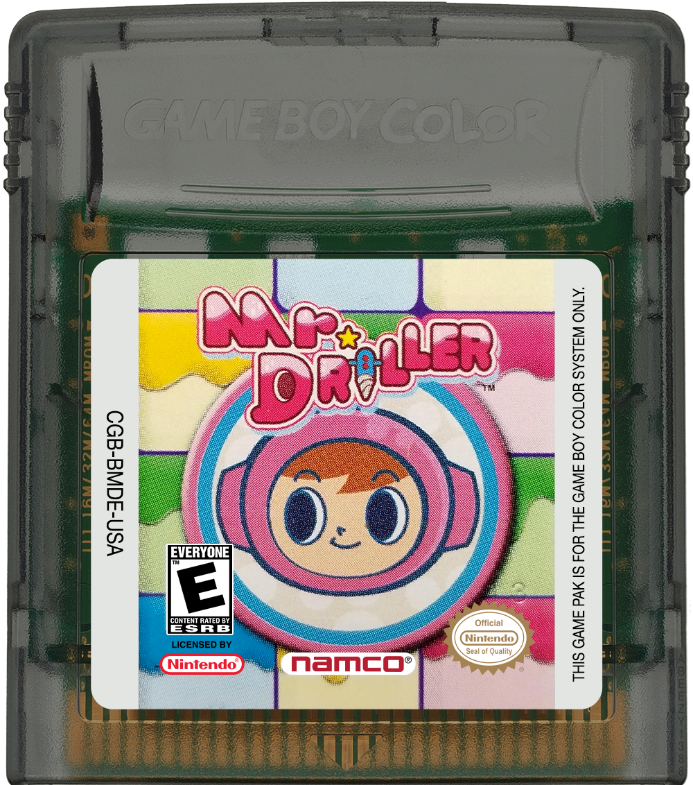 Mr. Driller Cartridge Label