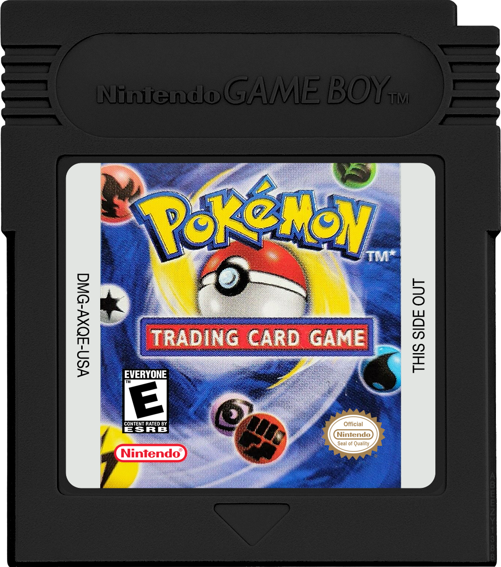 Pokémon Trading Card Game Cartridge Label