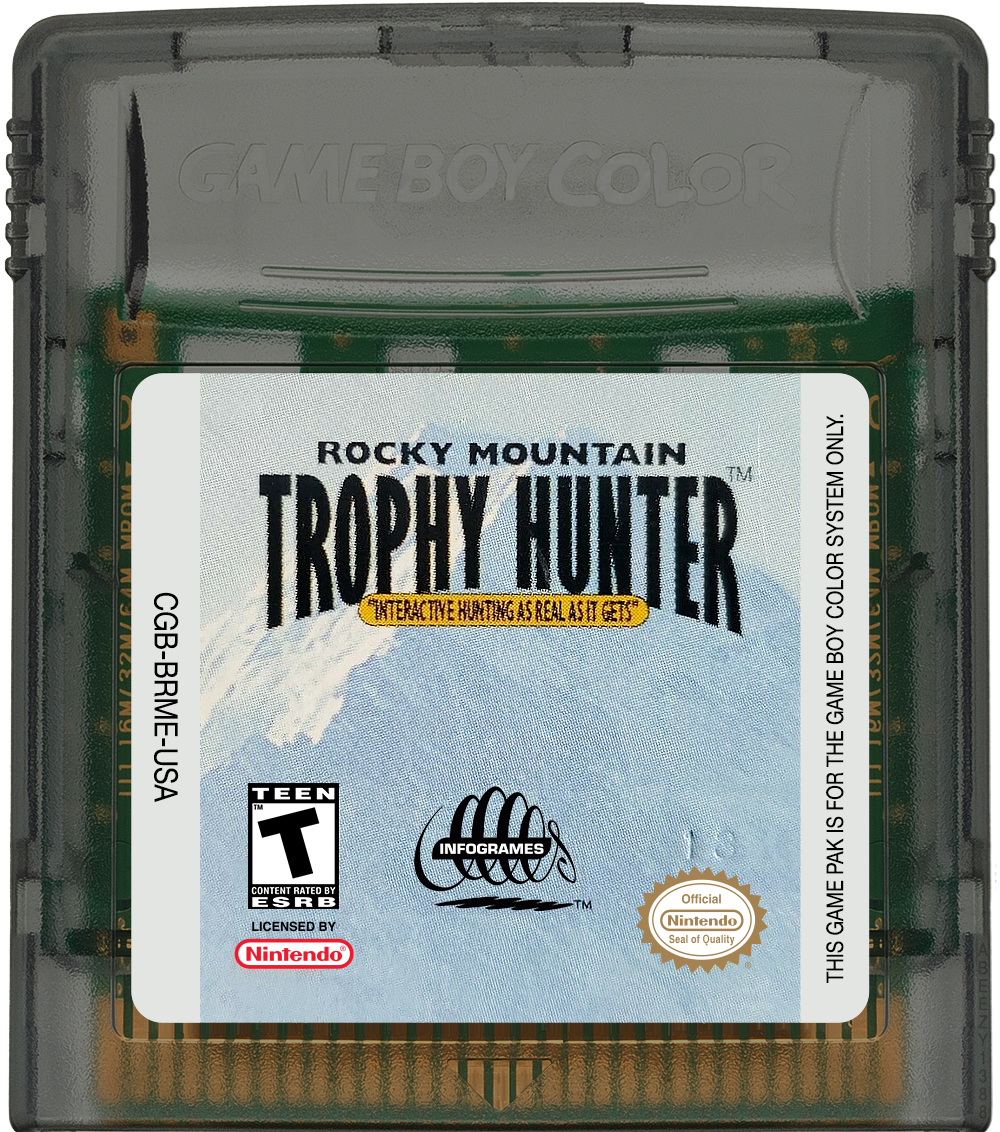 Rocky Mountain Trophy Hunter Cartridge Label