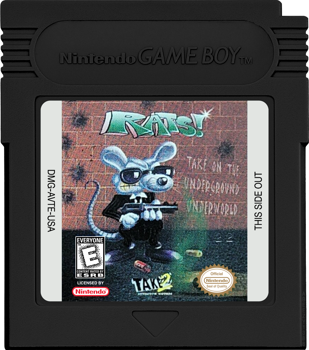 Rats! Cartridge Label
