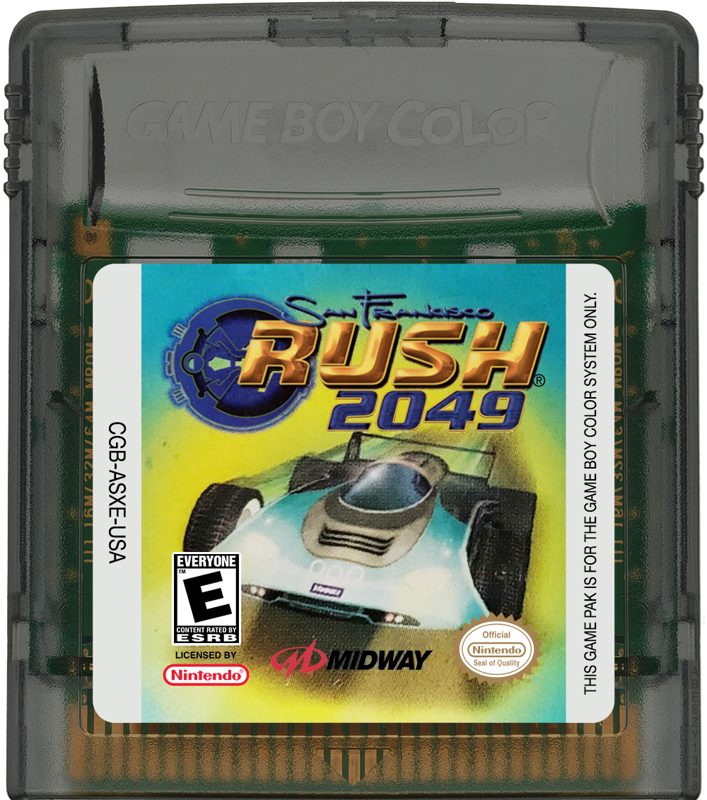 San Francisco Rush 2049 Cartridge Label