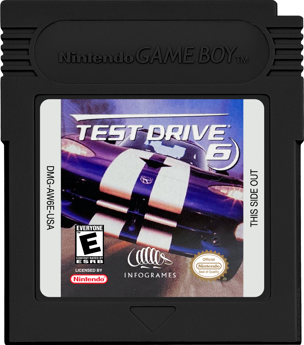 Test Drive 6 Cartridge Label