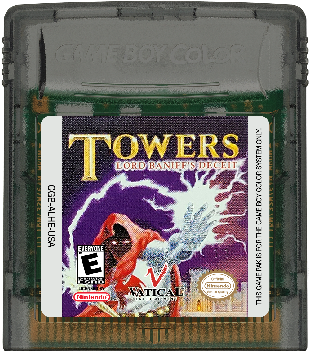 Towers - Lord Baniff's Deceit Cartridge Label