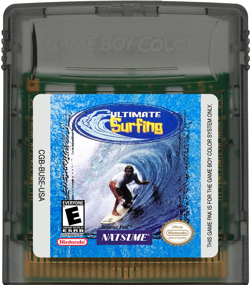 Ultimate Surfing Cartridge Label