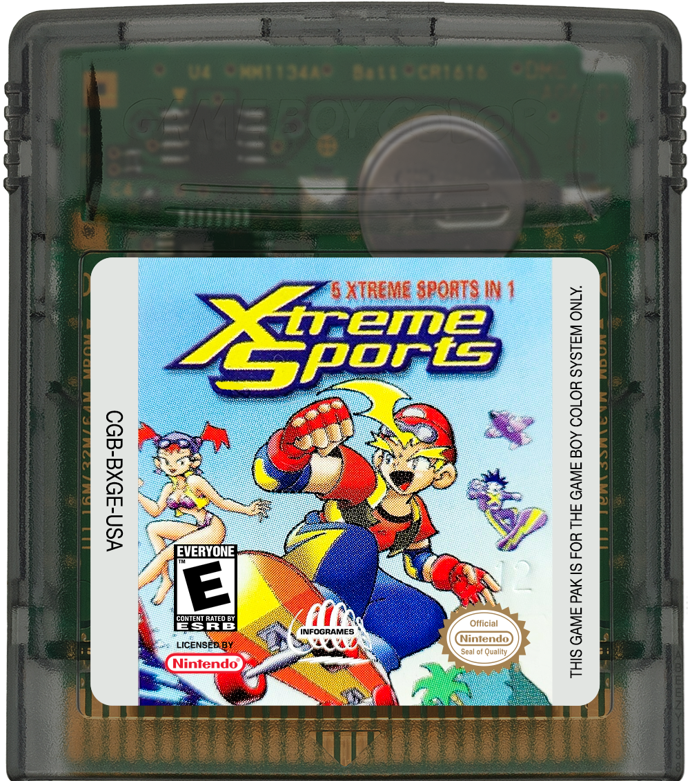 Xtreme Sports Cartridge Label