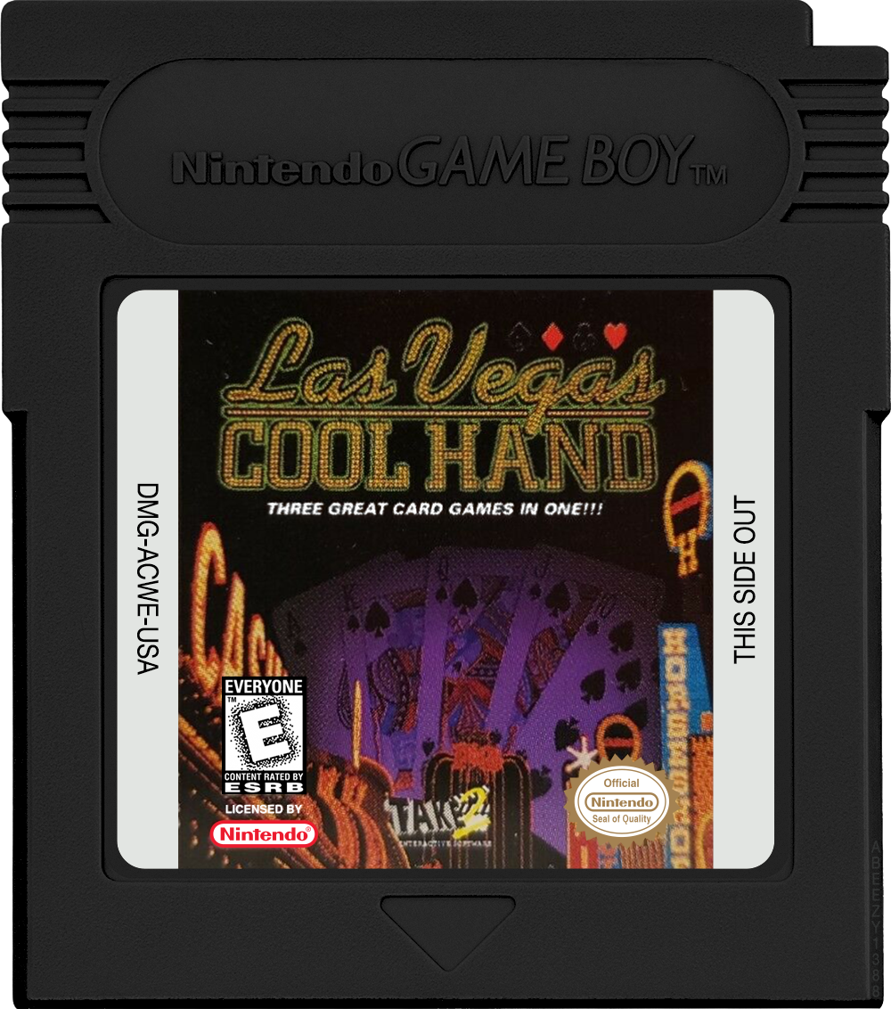Las Vegas Cool Hand Cartridge Label