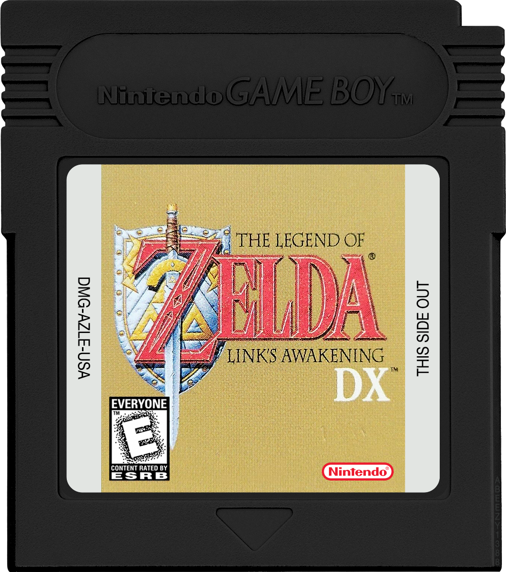 Legend of Zelda, The - Link's Awakening DX Cartridge Label