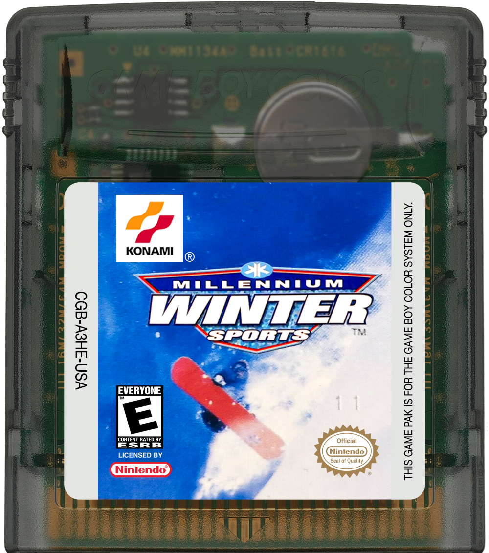 Millennium Winter Sports Cartridge Label