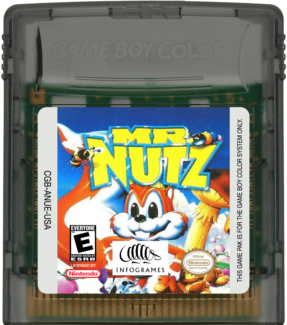 Mr. Nutz Cartridge Label
