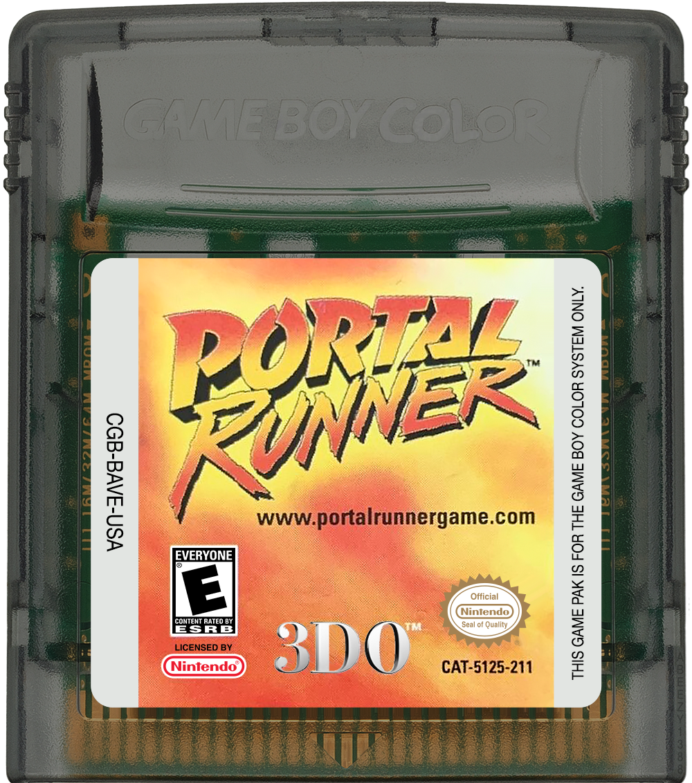 Portal Runner Cartridge Label