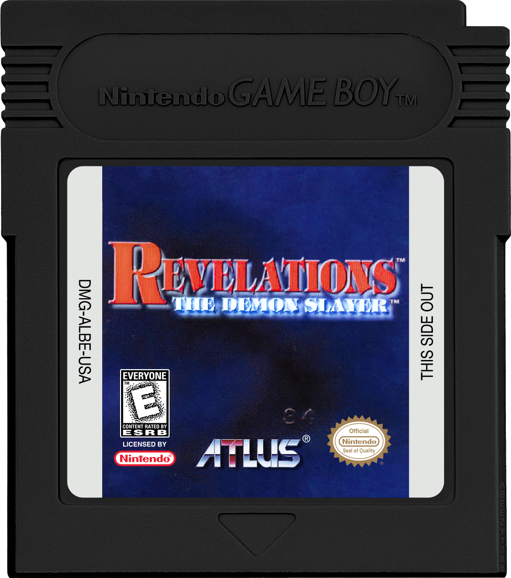 Revelations - The Demon Slayer Cartridge Label