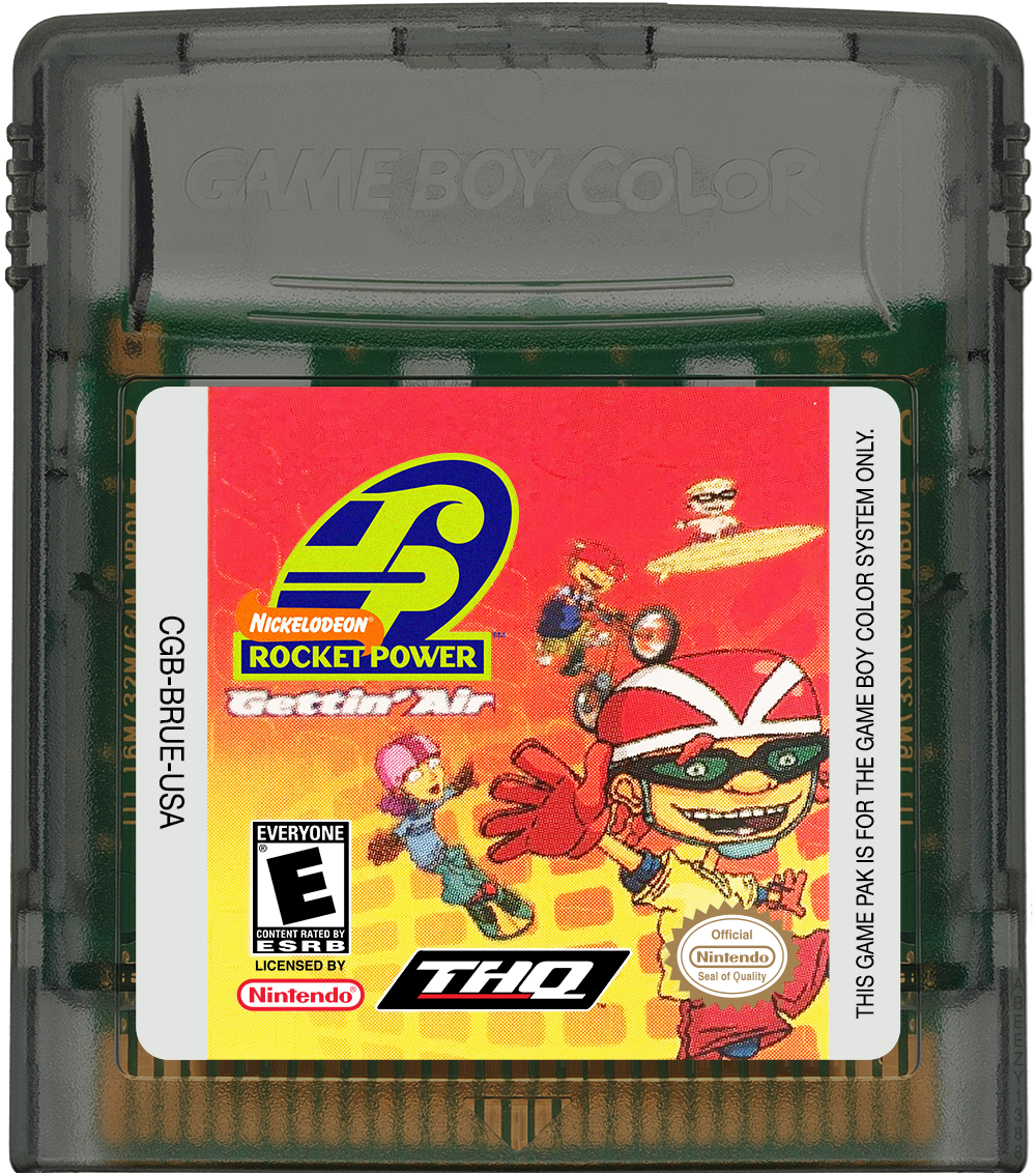 Rocket Power - Gettin' Air Cartridge Label