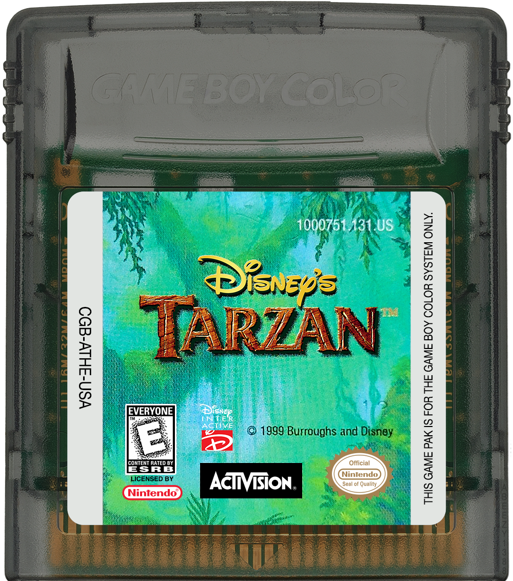 Tarzan Cartridge Label