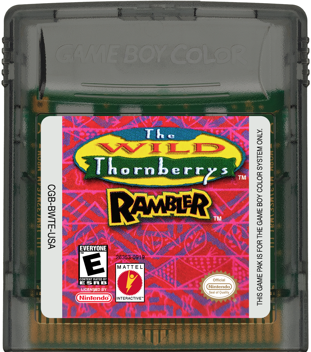 Wild Thornberrys, The - Rambler Cartridge Label