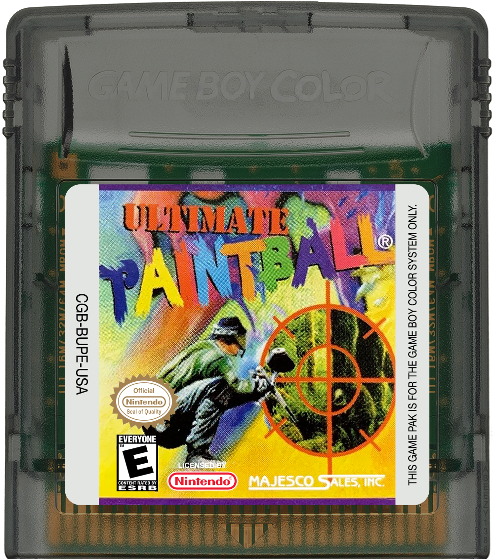 Ultimate Paintball Cartridge Label