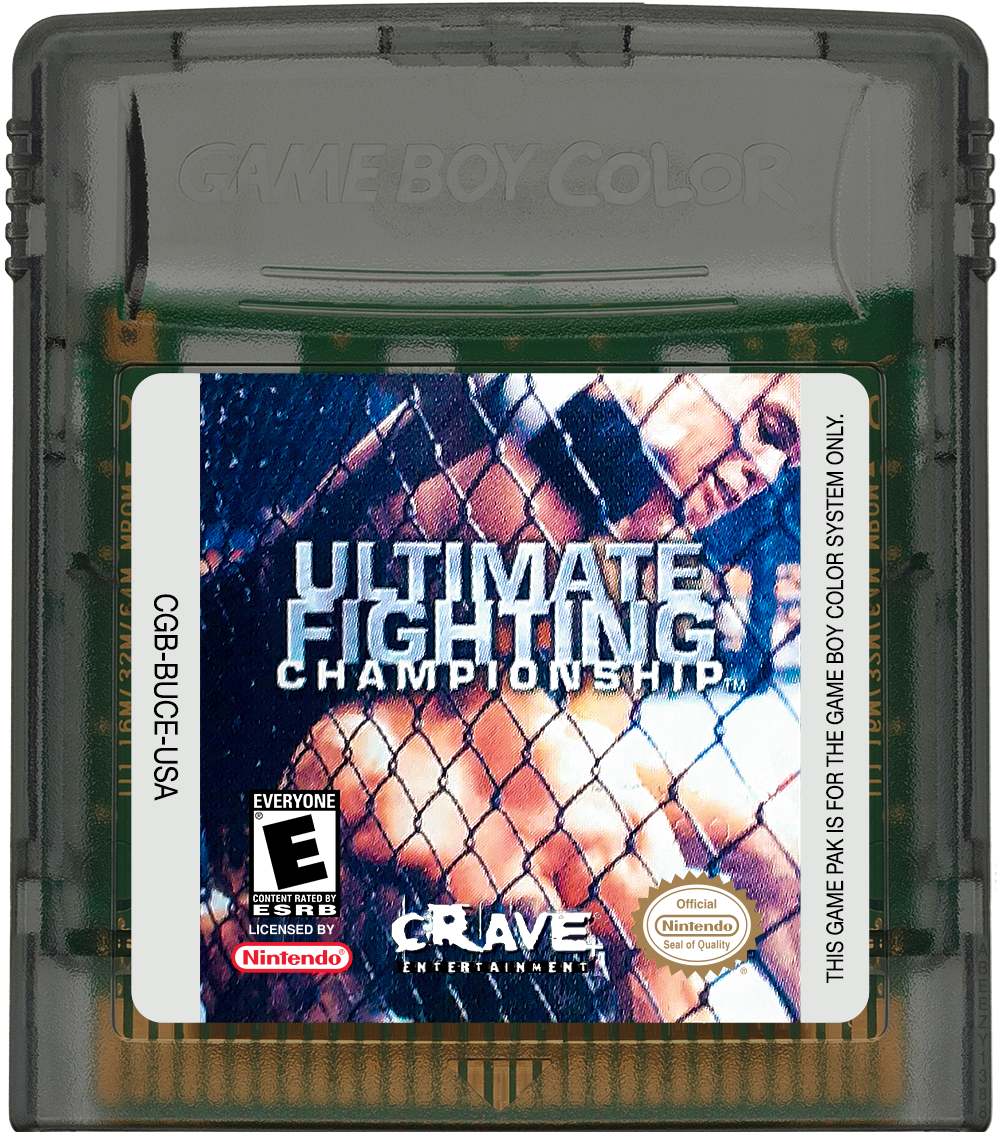 Ultimate Fighting Championship Cartridge Label
