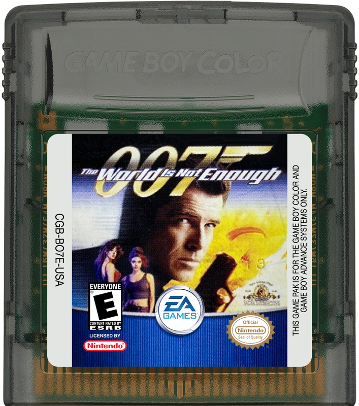 007 - The World Is Not Enough Cartridge Label