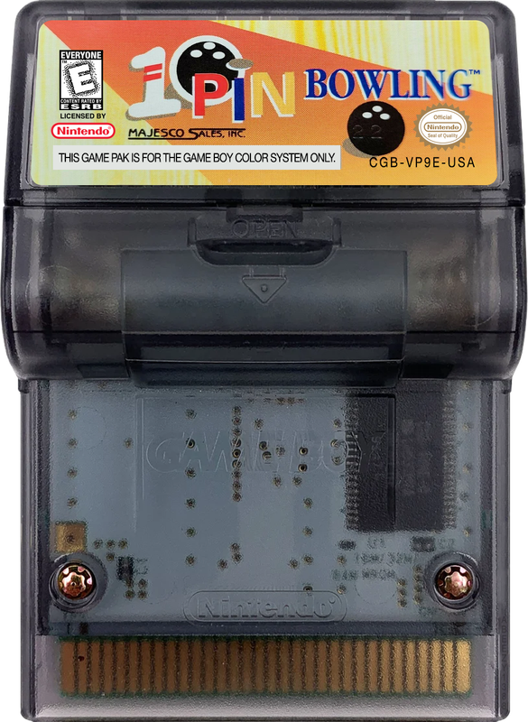 10-Pin Bowling Cartridge Label