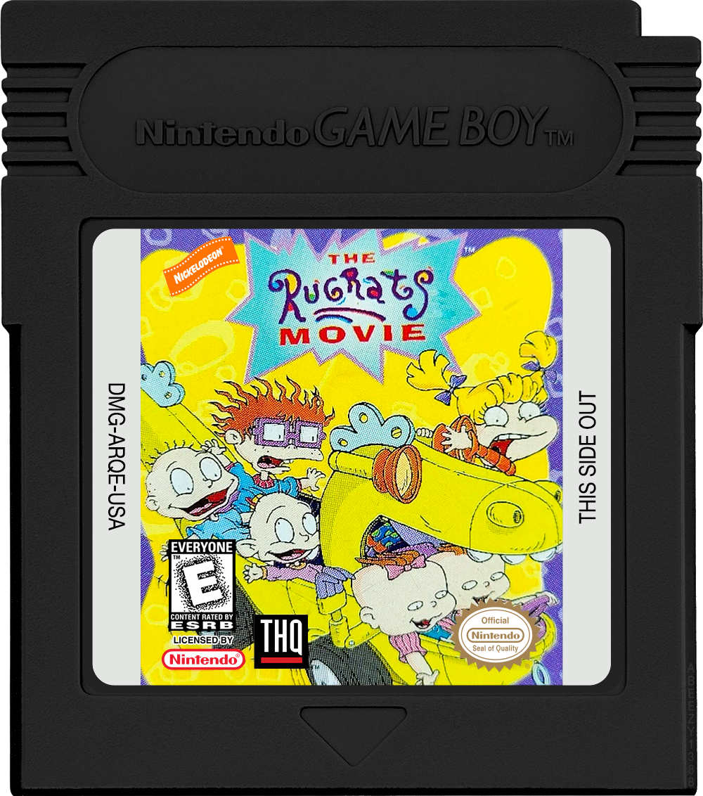Rugrats Movie, The Cartridge Label
