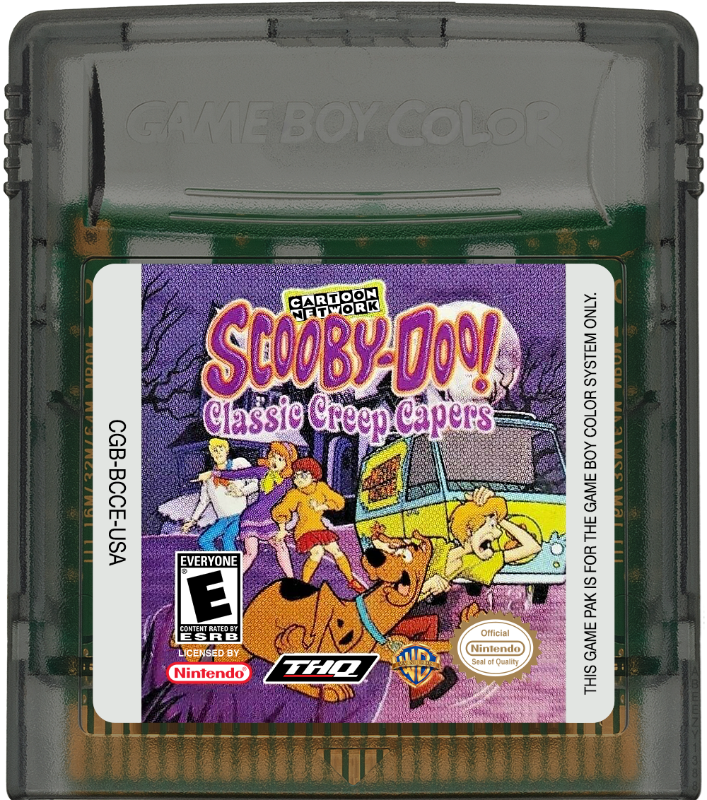 Scooby-Doo! - Classic Creep Capers Cartridge Label