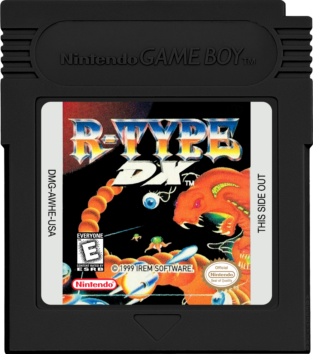 R-Type DX Cartridge Label