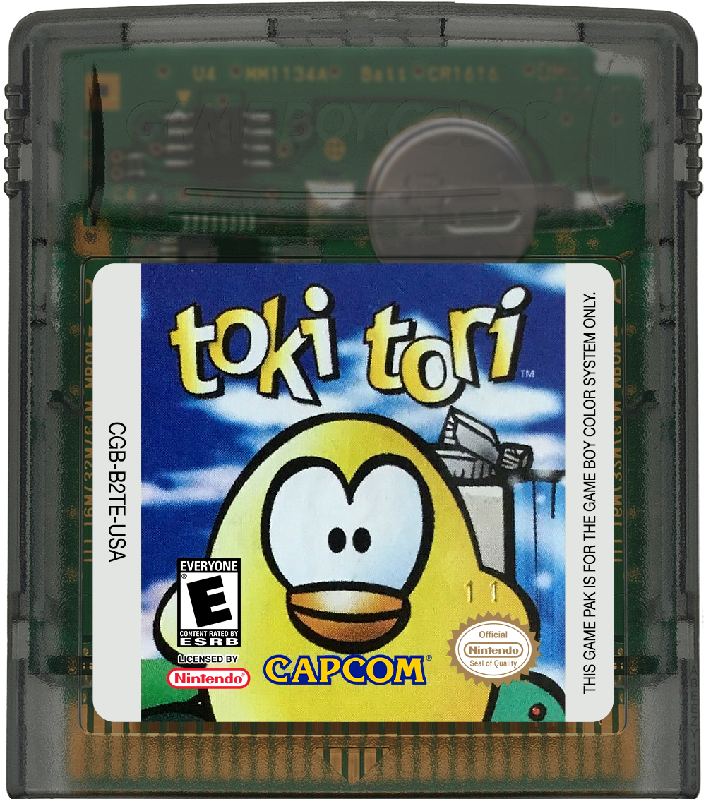 Toki Tori Cartridge Label