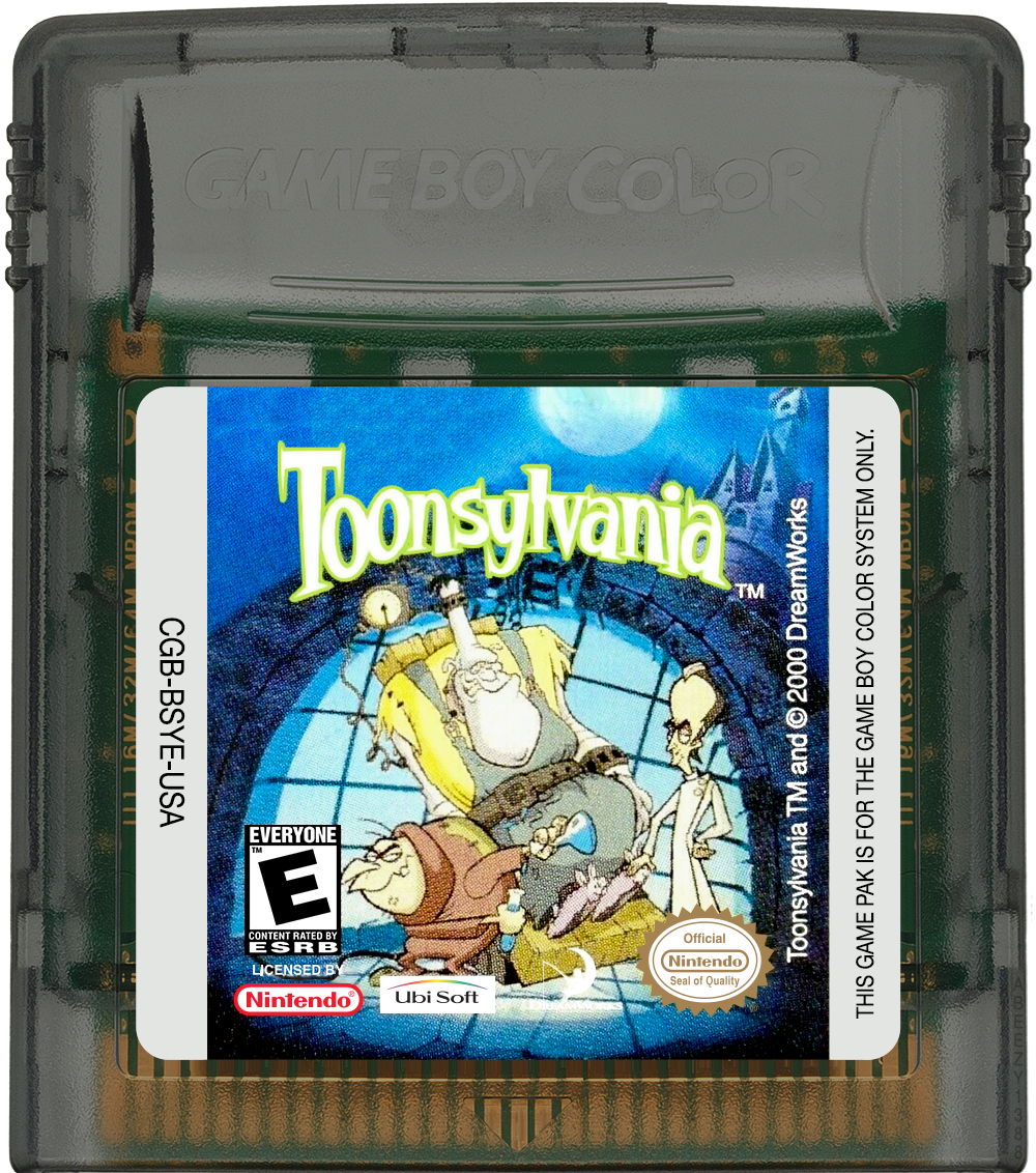 Toonsylvania Cartridge Label