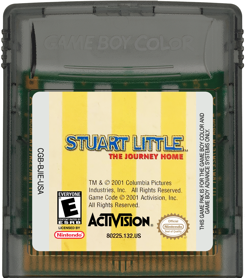 Stuart Little - The Journey Home Cartridge Label