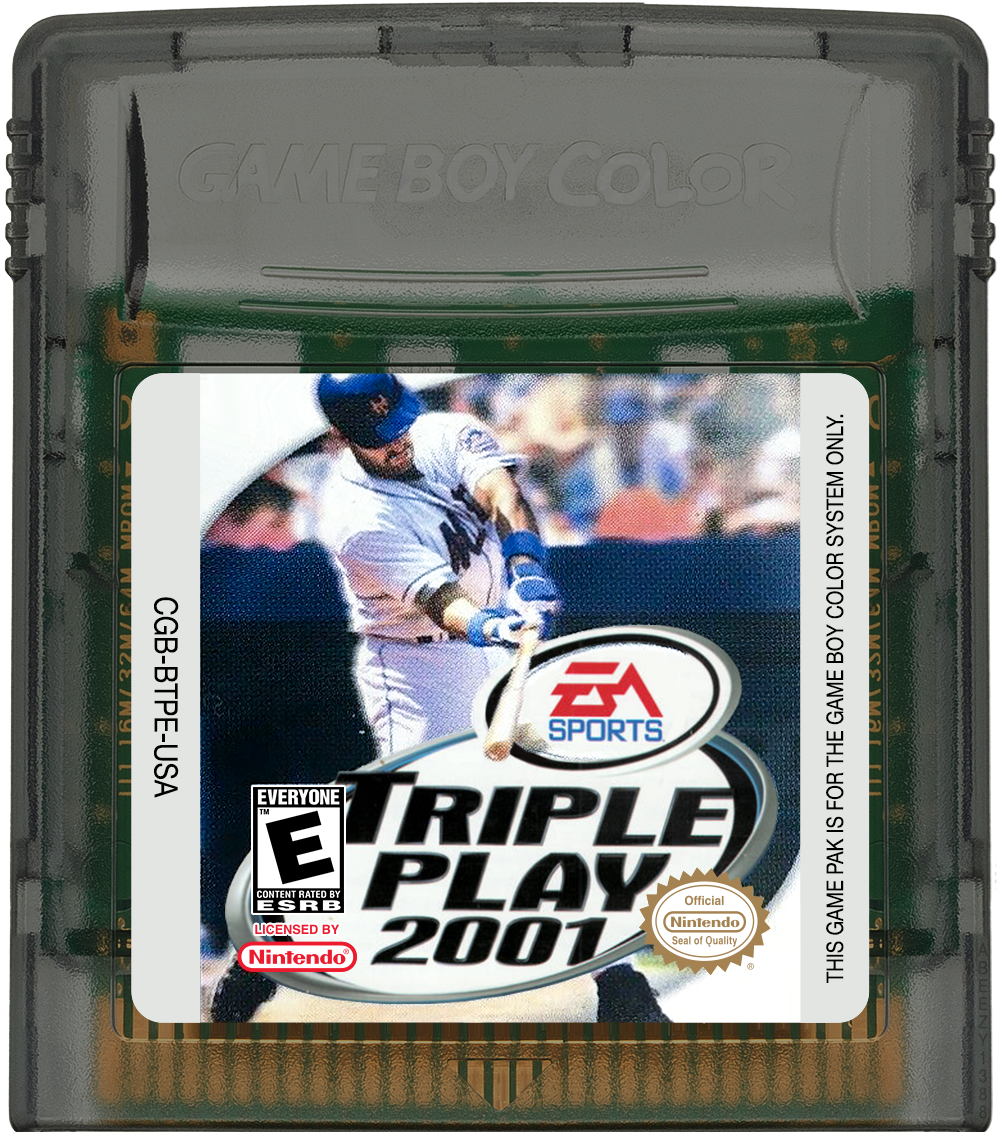 Triple Play 2001 Cartridge Label